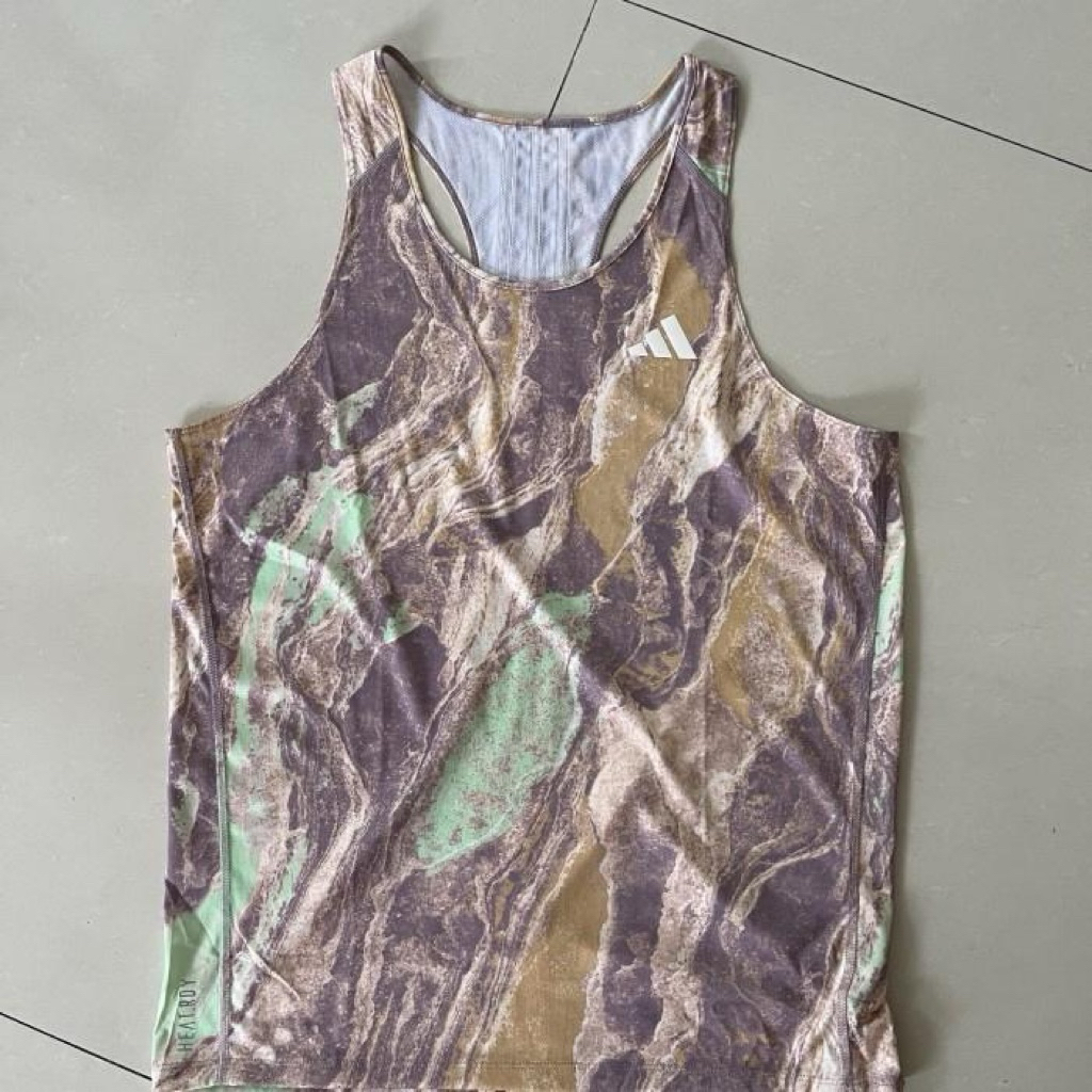 Singlet running pria Ad*das Move For The Planet Airchill 100% original second - M