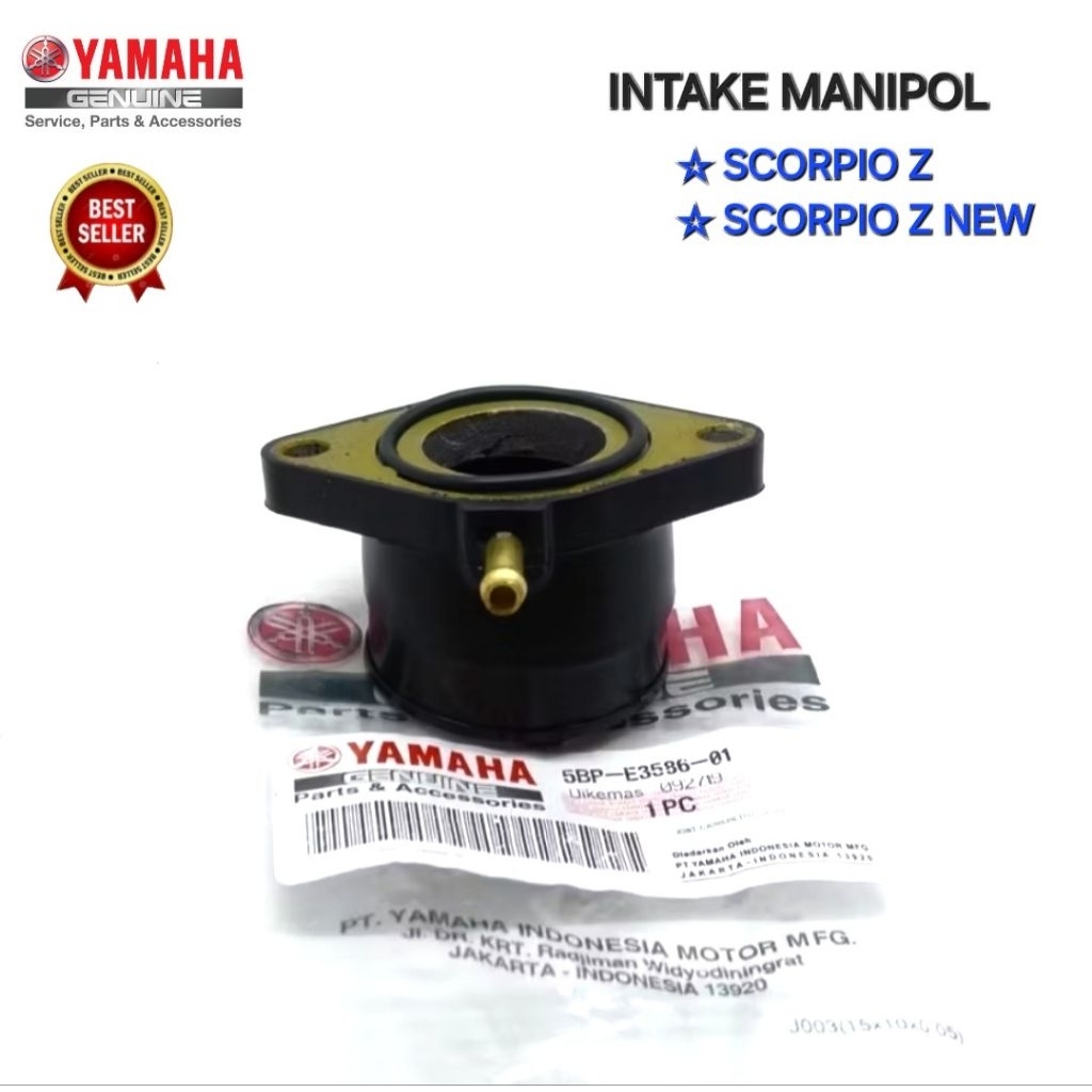 INTAKE MANIPOL MANIPUL SCORPIO Z SCORPIO Z NEW ORIGINAL YAMAHA THAILAND 5BP