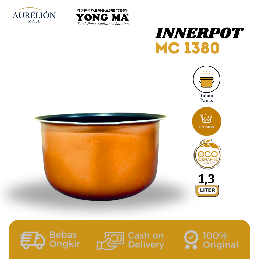 Panci Magic Com Yong Ma MC 1380 Keramik 1.3L
