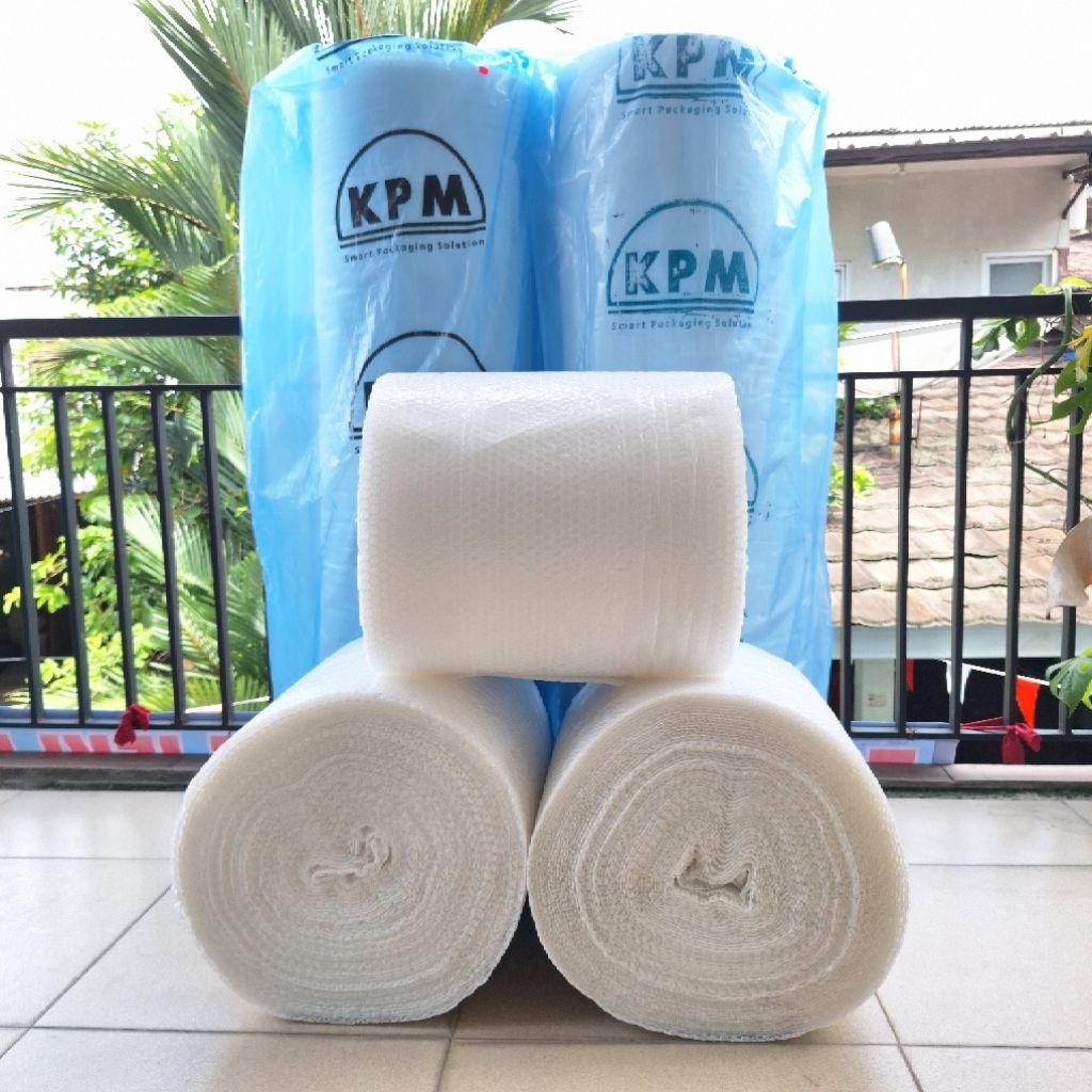 EXCLUSIVE Bubble Wrap Roll Core Kingsman Murah Putih Susu 125cm x 50m 2.9Kg 30cm 40cm - Bubble Poton