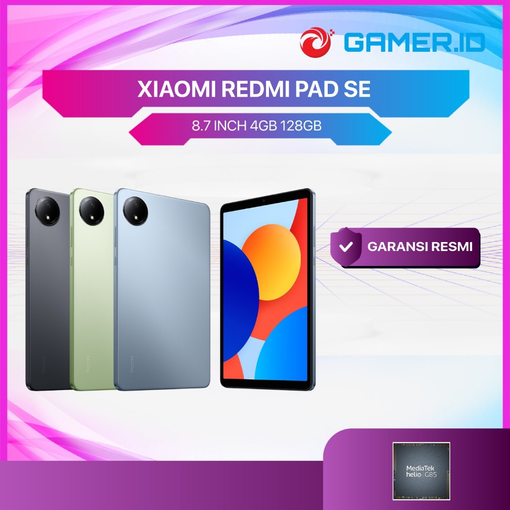 XIAOMI Redmi Pad SE 8.7" Tablet | 90Hz | 6650mAh Battery | Octa-Core | 8.7 Inch Tablet Android