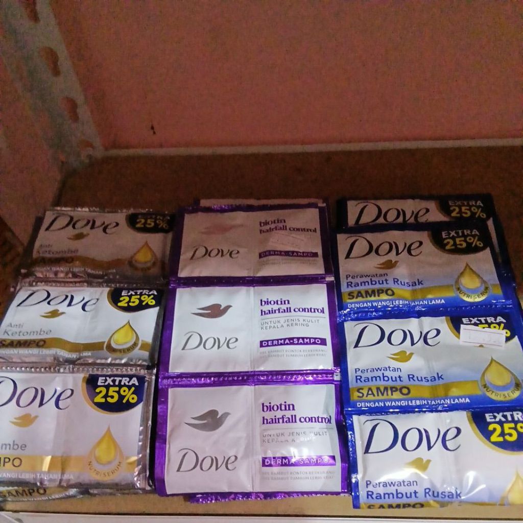 Dove shampoo