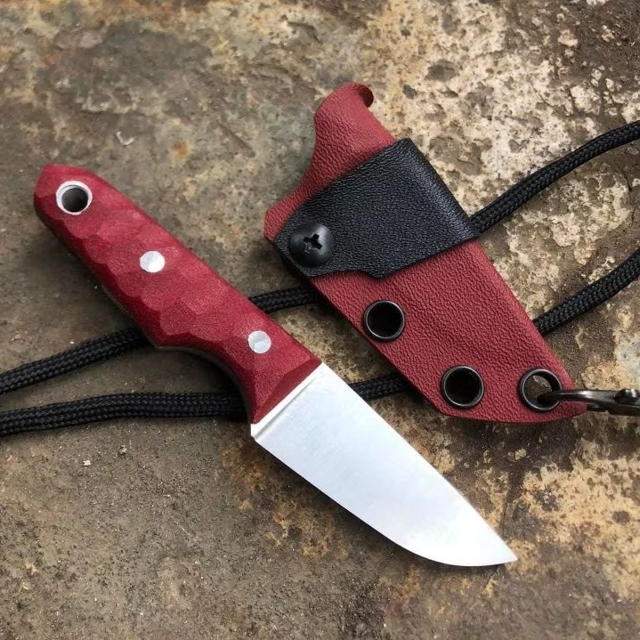 Pisau EDC / Neck Knive bahan DC53