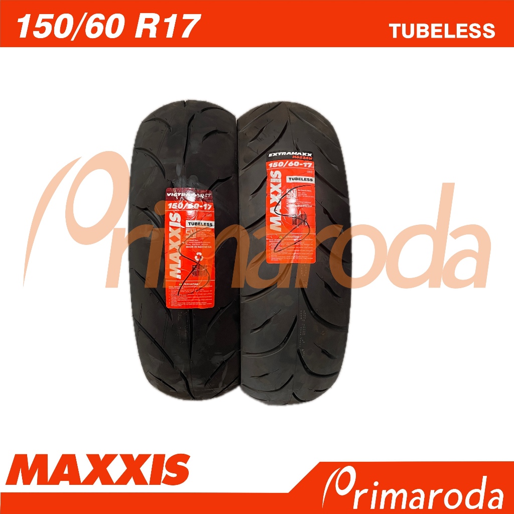Ban Motor MAXXIS Tubeless 150/60-17 R17 Semua Model
