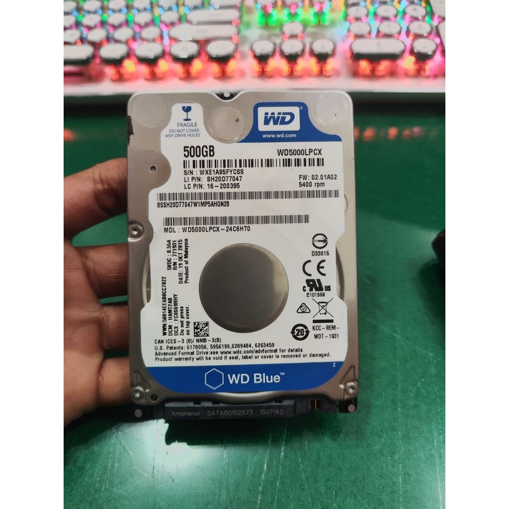 hdd laptop 2.5 inch 500 gb