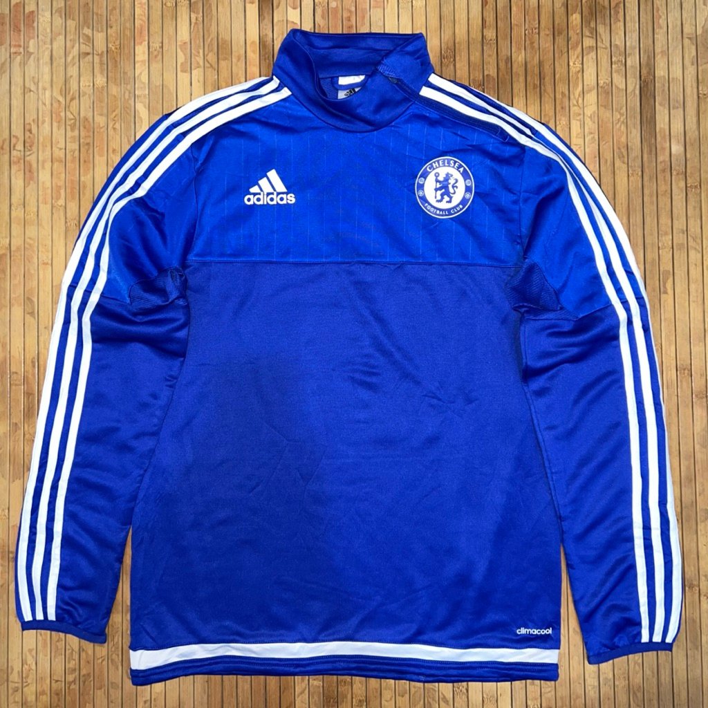 TRACKTOP ADIDAS JERSEY CHELSEA TRAINING HOME 2015-2016 HALF ZIPPER JACKET