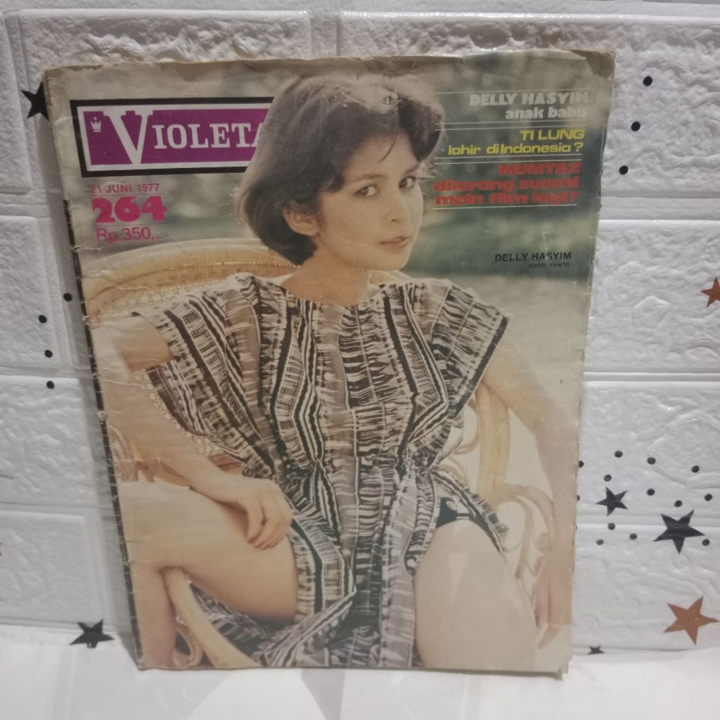 MAJALAH VIOLETA JUNI 1977 MAJALAH JADUL, LAWAS, LANGKA