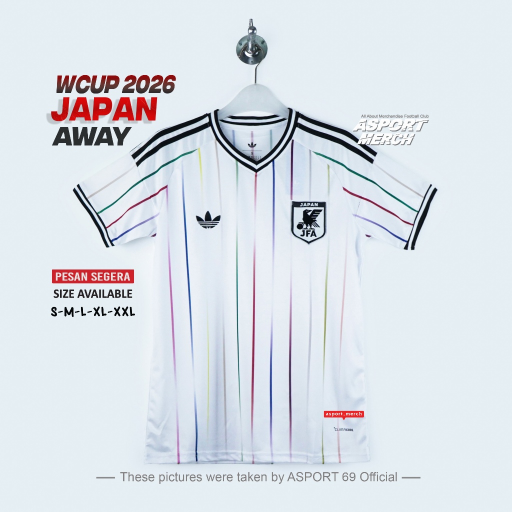 JERSEY JEPANG AWAY 2026 PILDUN