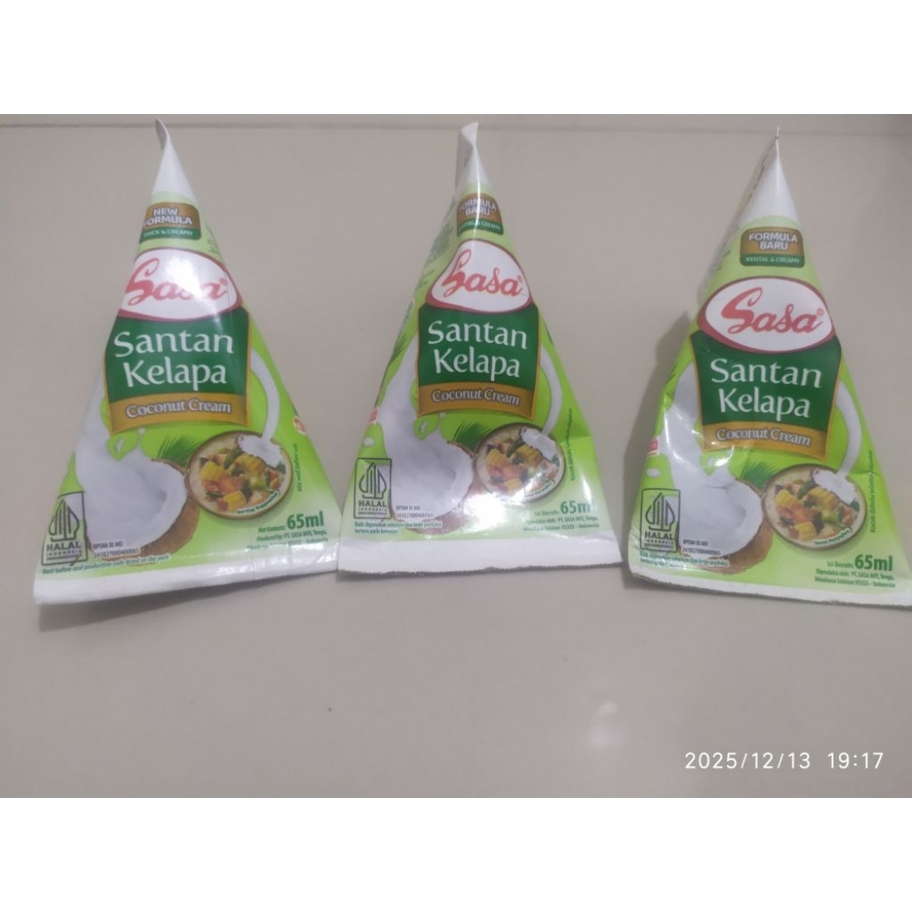 RS - Santan Sasa/ Santan Cair/ Santan Kemasan