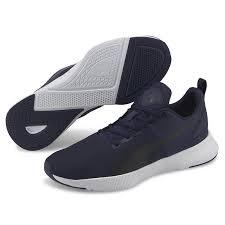 SEPATU RUNNING PRIA FLYER Runner Mesh Peacoat-Puma Black 195343 12