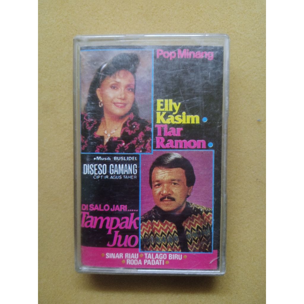 Pop Minang Elly Kasim dan Tiar Ramon. kaset pita