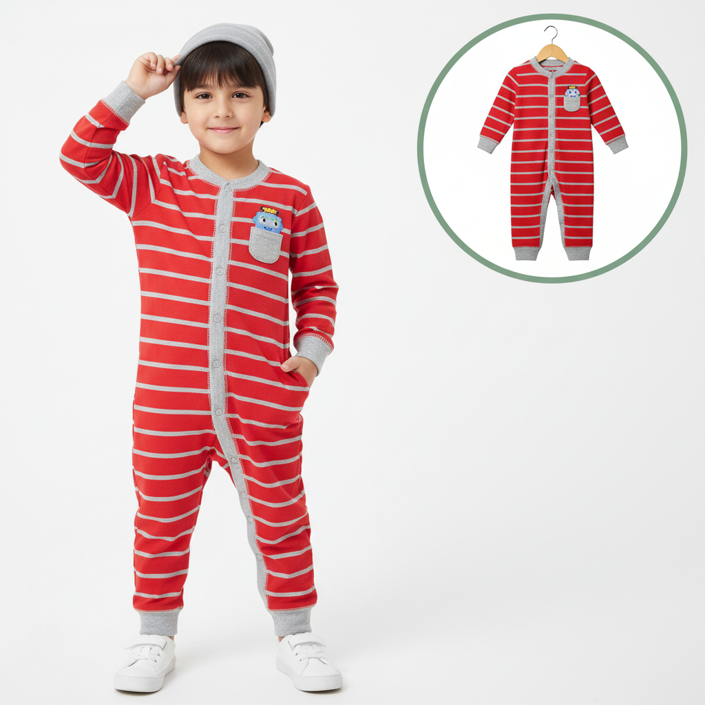 Ramona Co Sleepsuit Carters Anak Laki-Laki Perempuan New Born - 5 Year | Baju Tidur Anak Bayi Romper