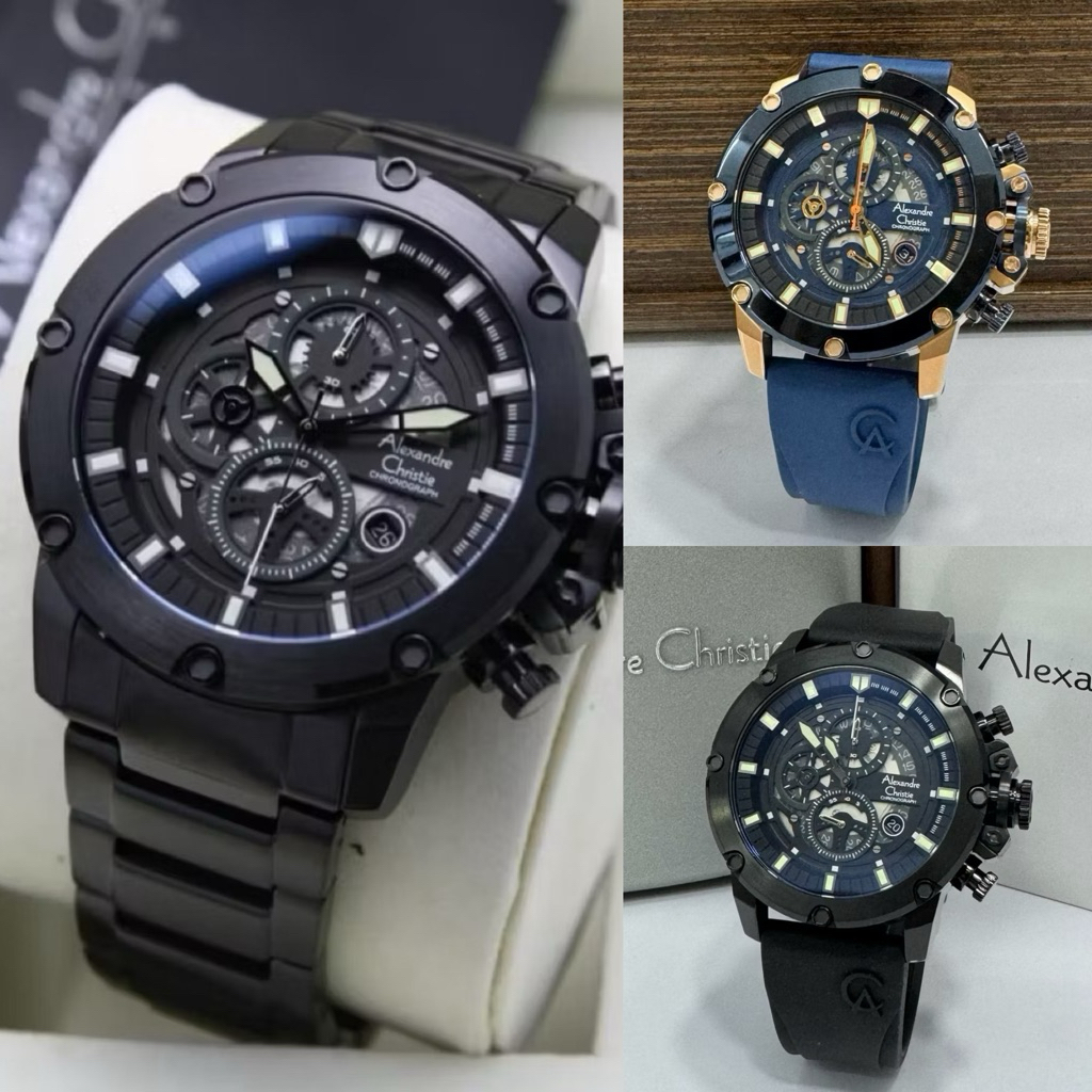 Jam Tangan Pria Alexandre Christie AC 6564 AC6564 AC6564MC (ORIGINAL)