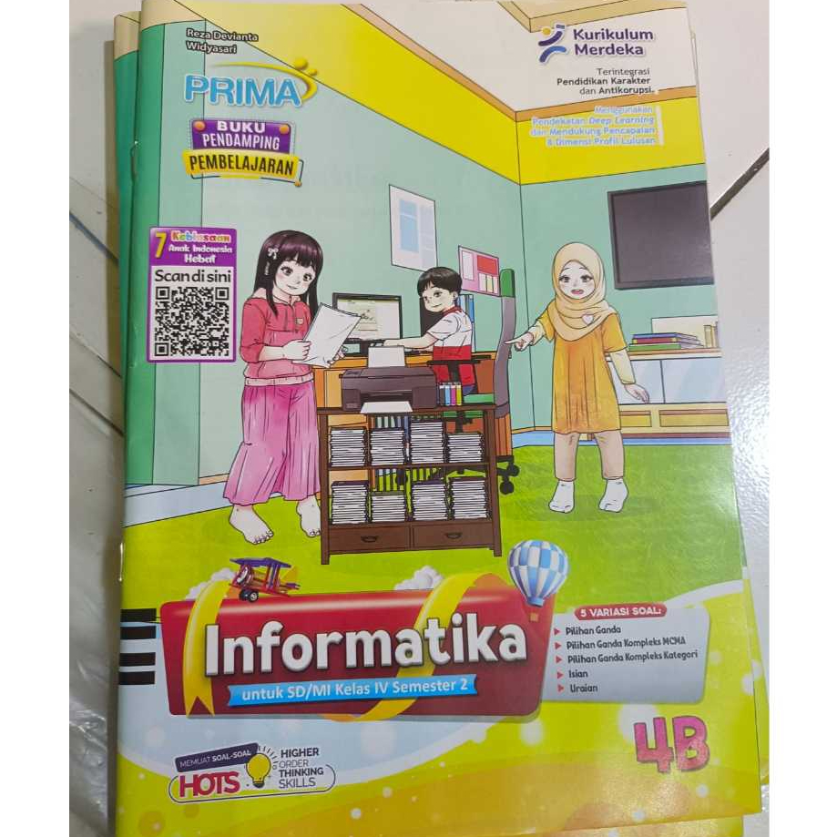 LKS SD/MI INFORMATIKA KELAS 4 SEMESTER 2 KURIKULUM MERDEKA