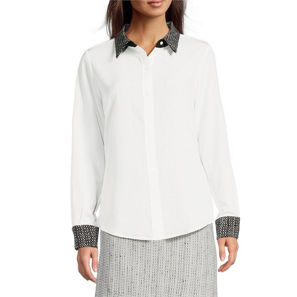 Karl Lagerfeld White Blouse