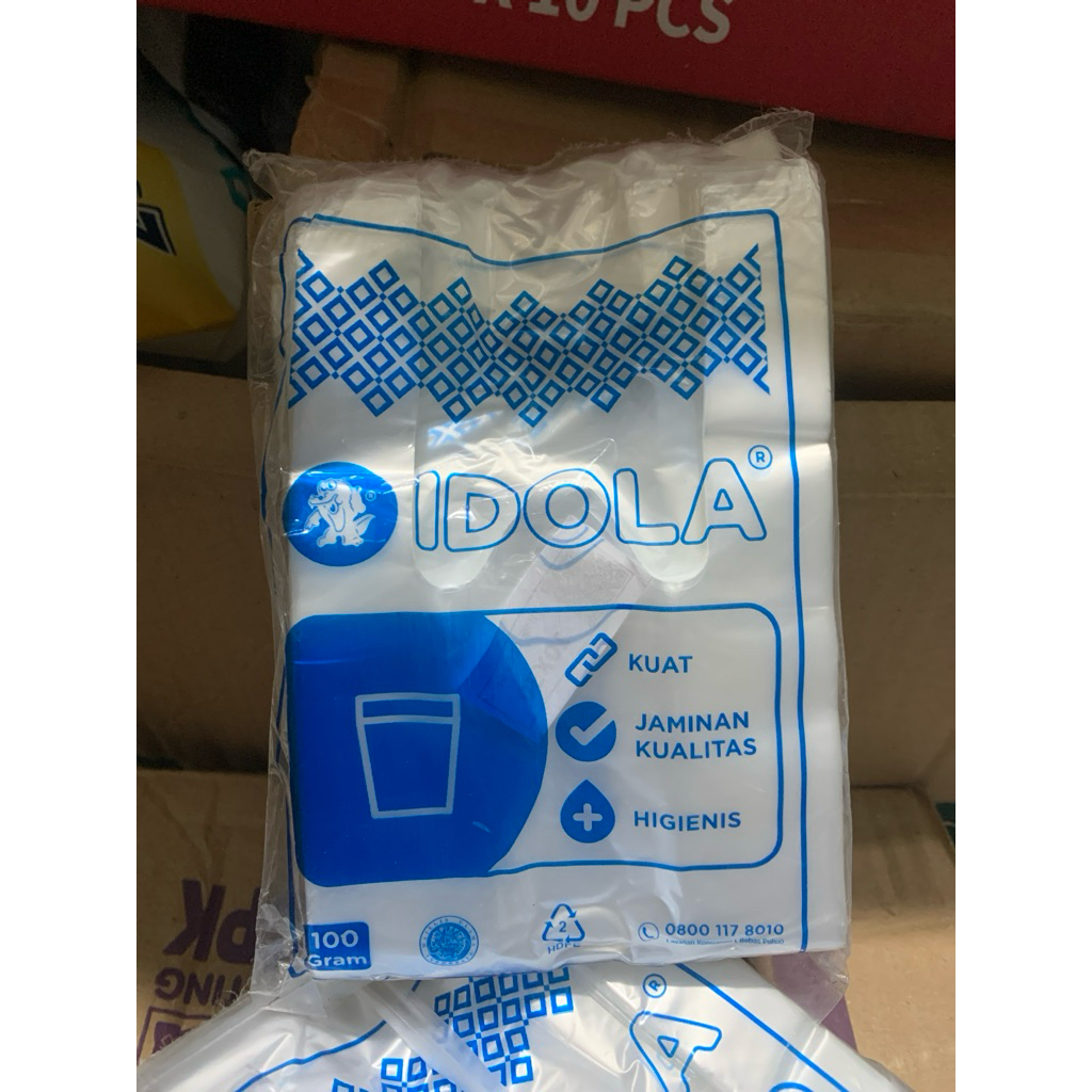 Kantong Plastik 1 Cup Idola Kresek Cup