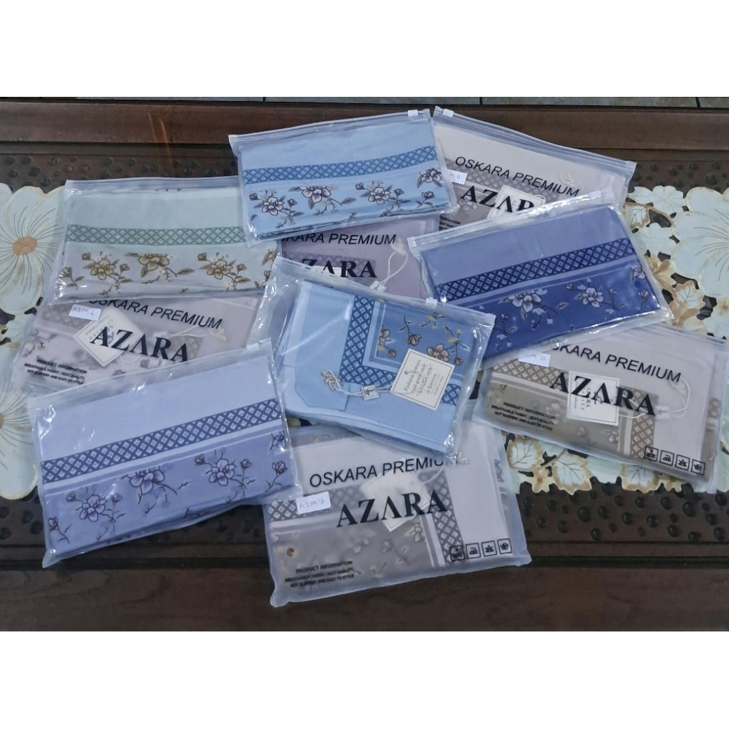 Hijab Segi Empat AZARA OSKARA MOTIF