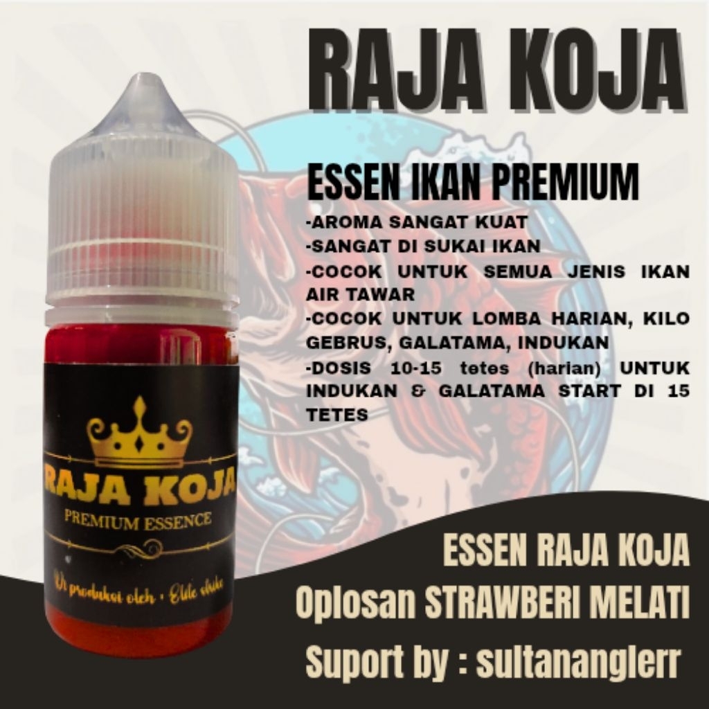 ESSEN MANCING RAJA KOJA VARIAN STROBERY SEREH UNTUK SEMUA JENIS IKAN ESSEN TERBAIK 2025