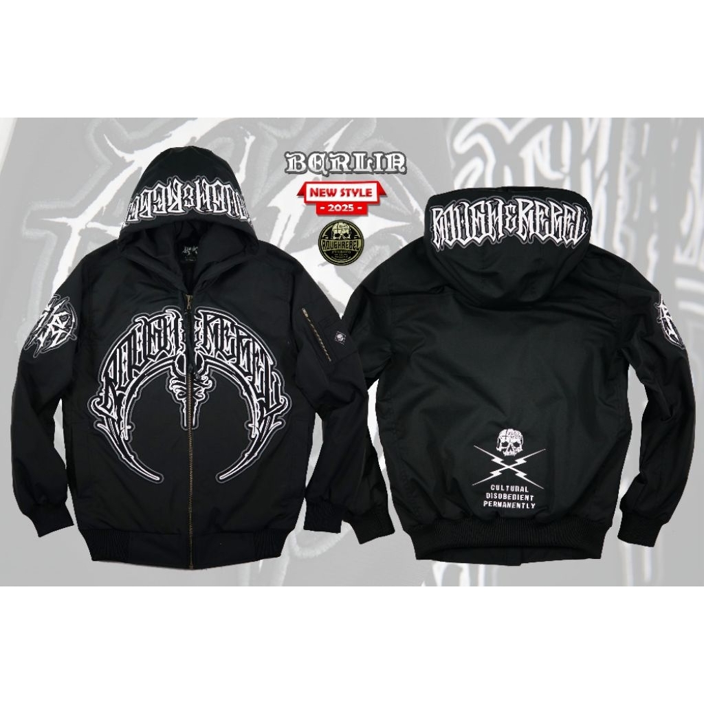 ROUGHREBEL ORIGINALS - BEAST 3D 2026 BOMBER JACKET