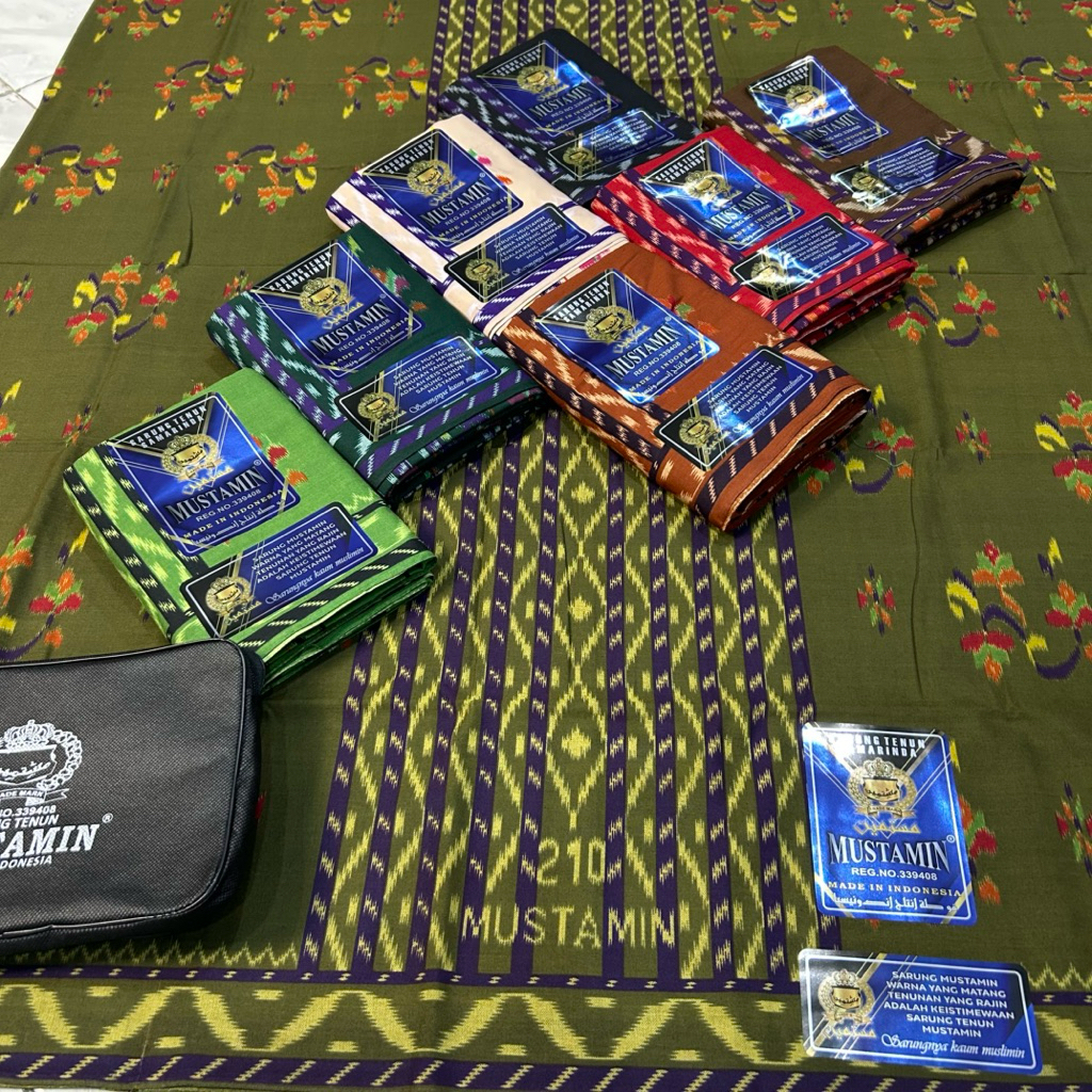 Sarung mustamin motif mst kembang bhs lamiri sarung dewasa murah mewah