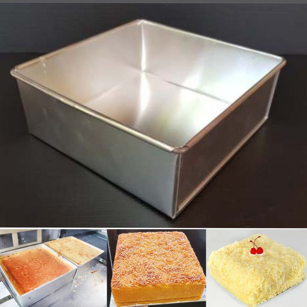 Loyang bolu kukus loyang kue lapis loyang oven aluminium