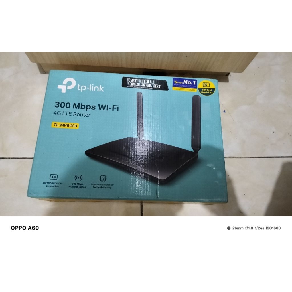 modem router wifi TP Link TL MR6400 tplink TL-MR6400 4G
