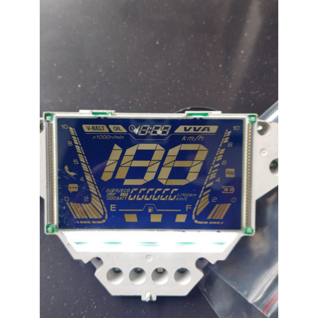 LCD SPEEDOMETER SPEDOMETER AEROX NEW CONNECTED ORIGINAL LCD AEROX NEW