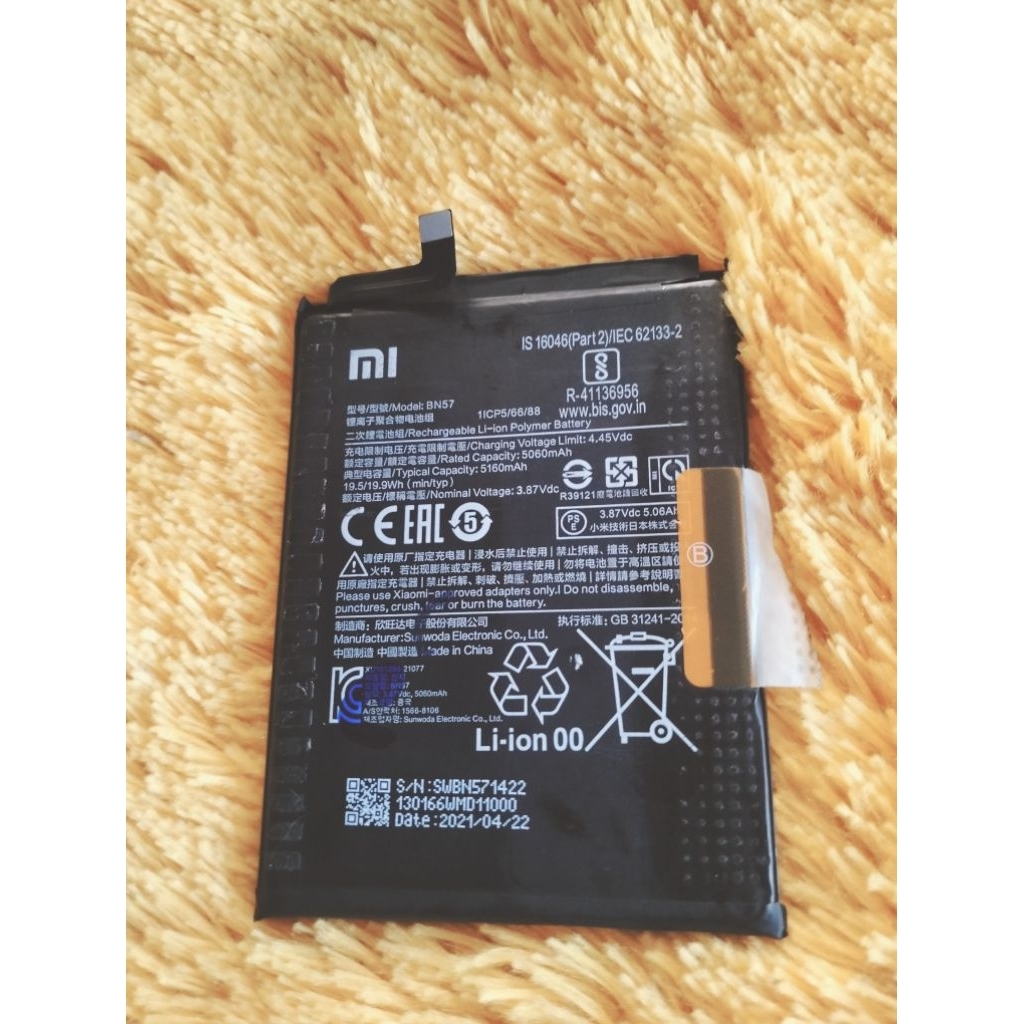 batrei bn57 batrei pocco x3 pro copotan