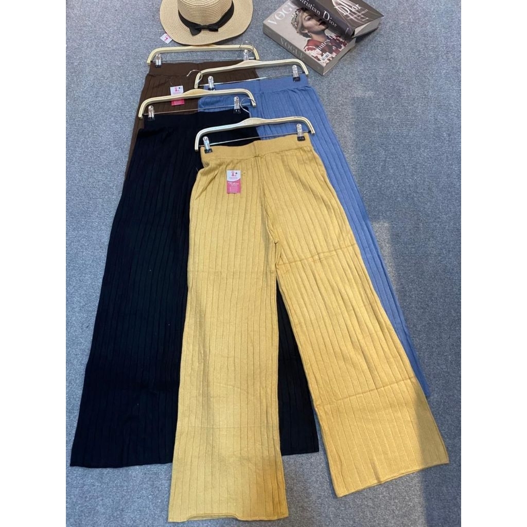 KULOT KNIT RAJUT POLOS IMPORT / KULOT WANITA