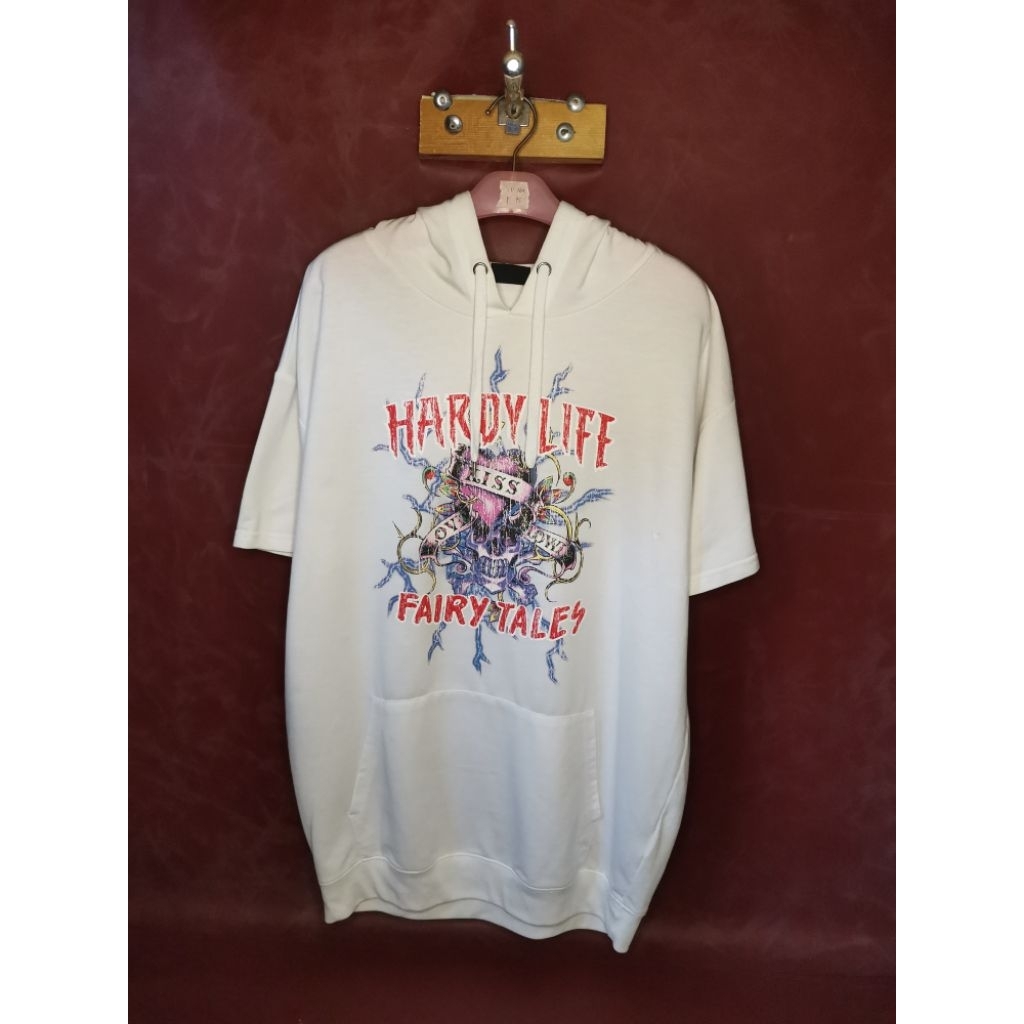 Hoodie lengan pendek ED HARDY