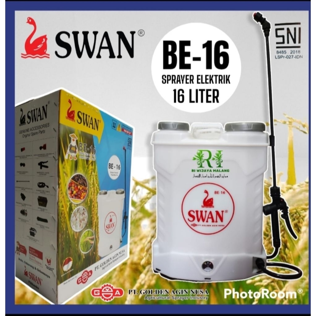 swan be 16/ sprayer elektrik swan original