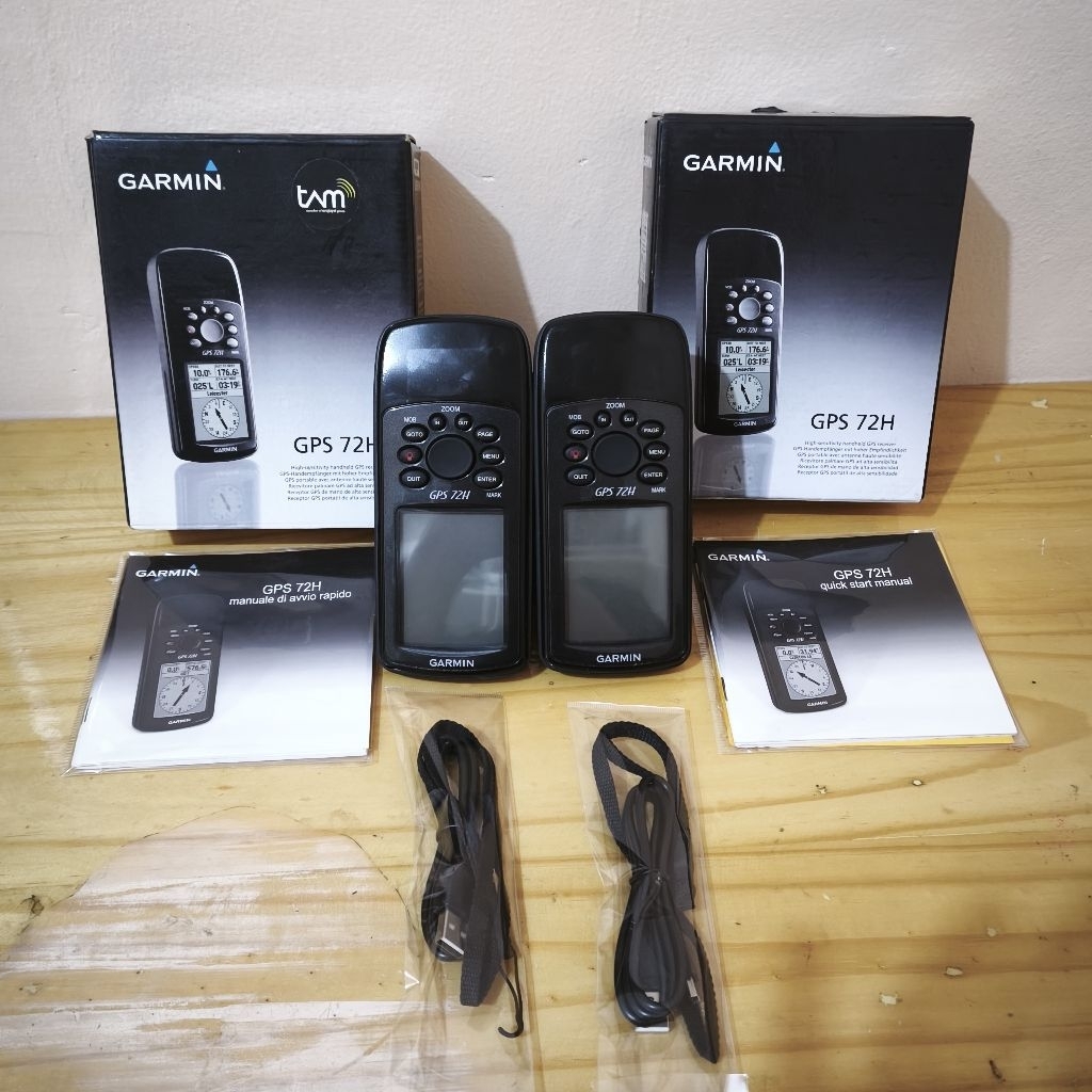 Garmin GPS 72h bekas lengkap GPSmap
