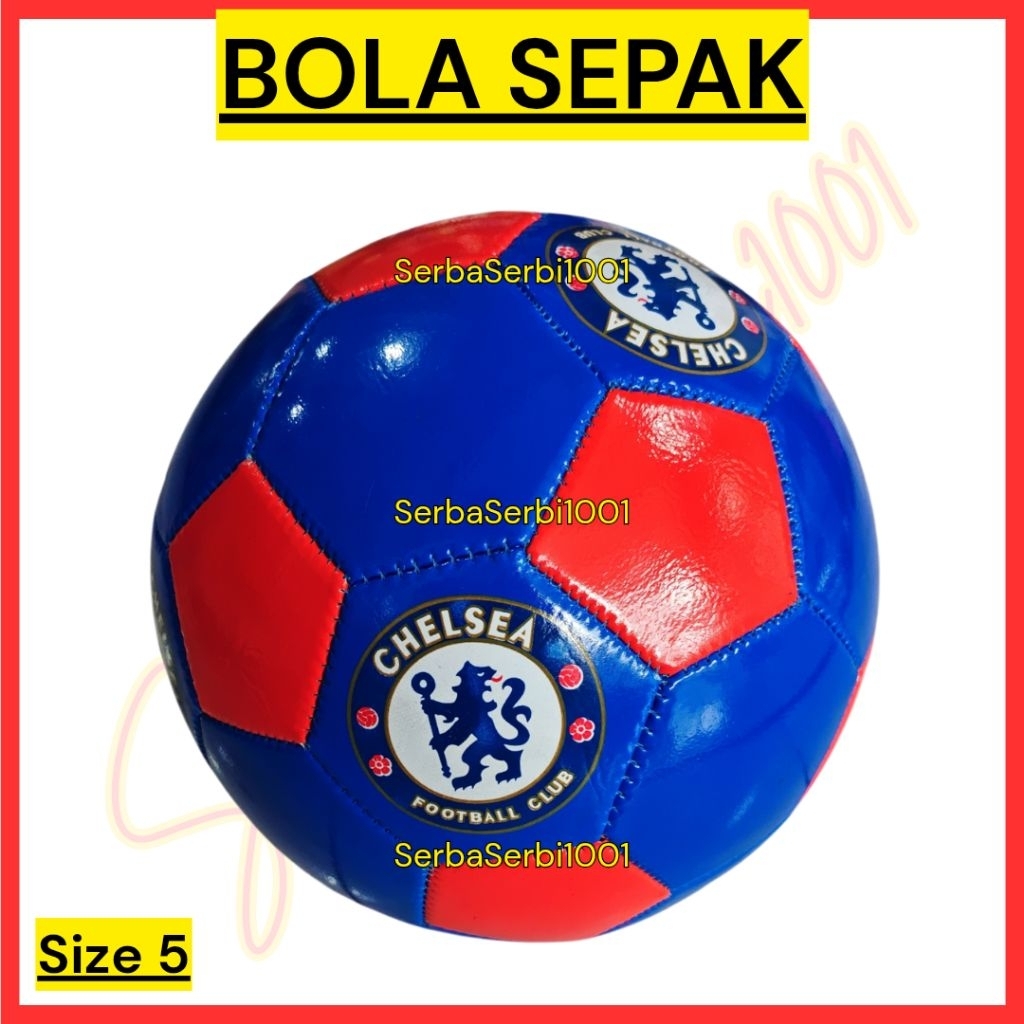 BOLA SEPAK MURAH SIZE 5 / BOLA SEPAK KULIT