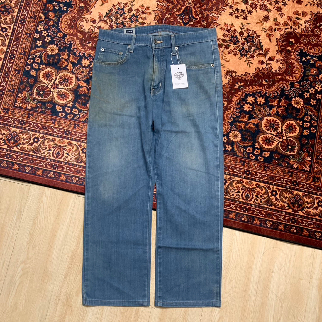 Edwin 403 Cool Flex Light Blue Washed Jeans Regular Straight Fit BL891