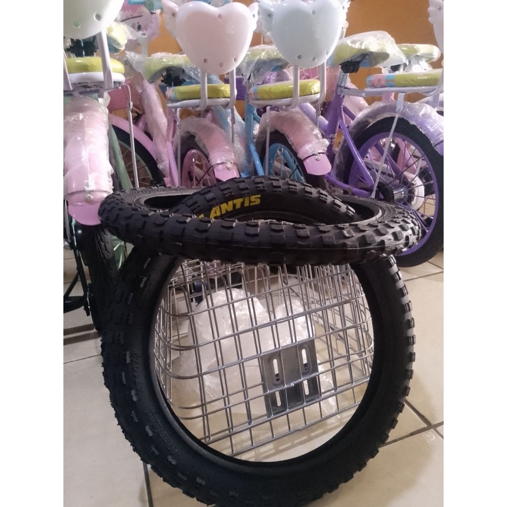 BAN LUAR SEPEDA BMX  Uk (16 X 2.125) (18 x 2.125) (20x 2.125) MERK ATLANTIS