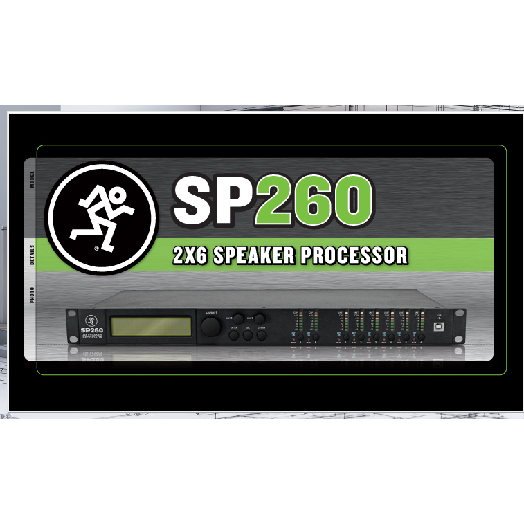 SOFTWARE DLMS MACKIE SP260