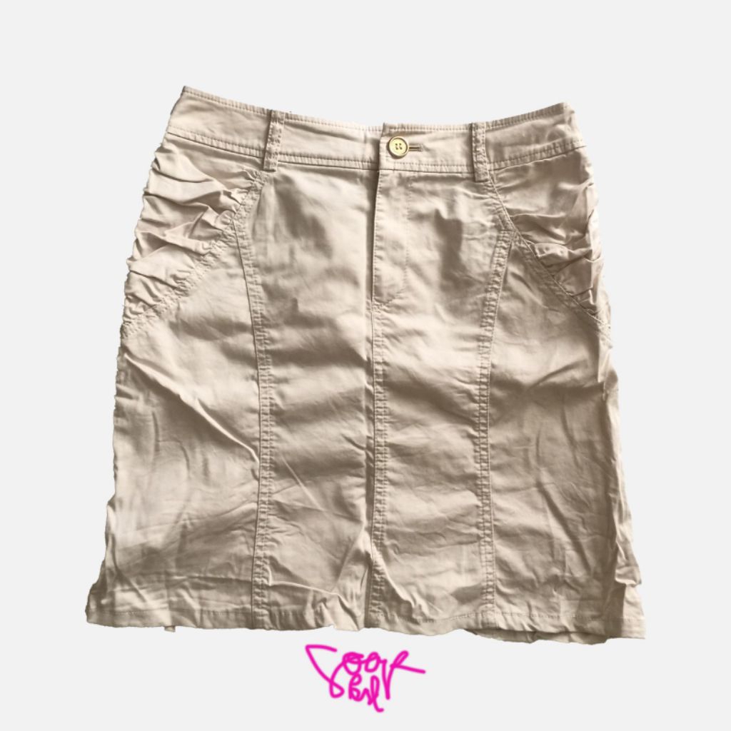 Coup De Chance Y2k Cargo Mini Skirt
