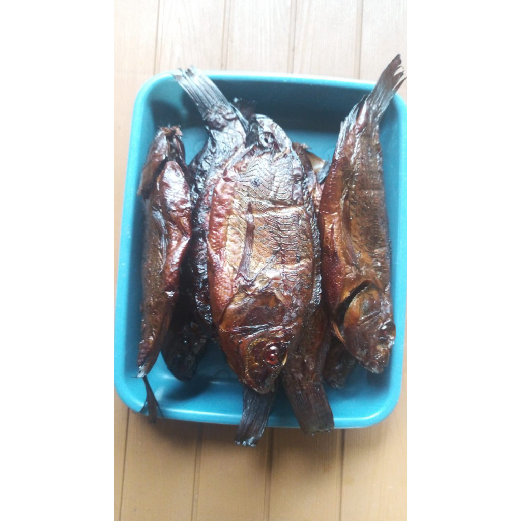 ikan nila salai/asap - Segar, Halal dan Tanpa pengawet