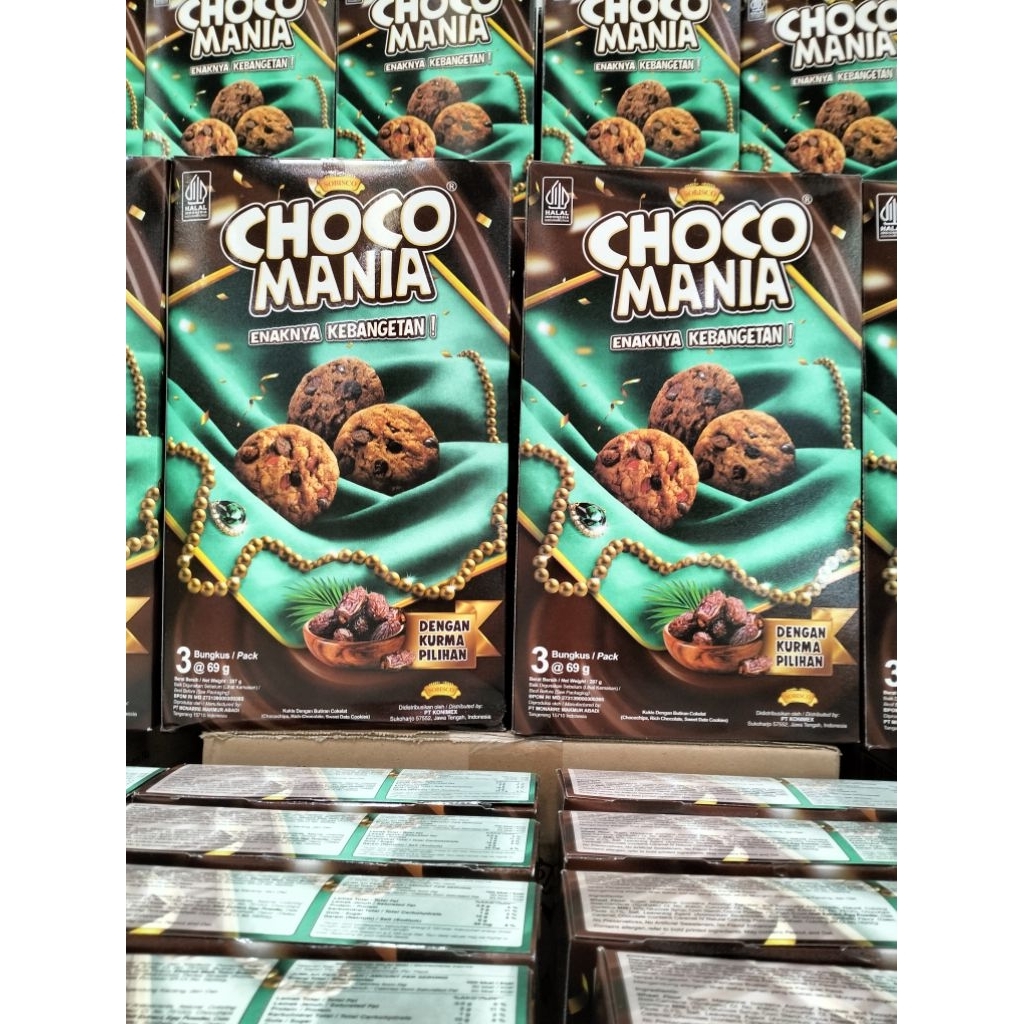 Choco mania cookies kurma 207g