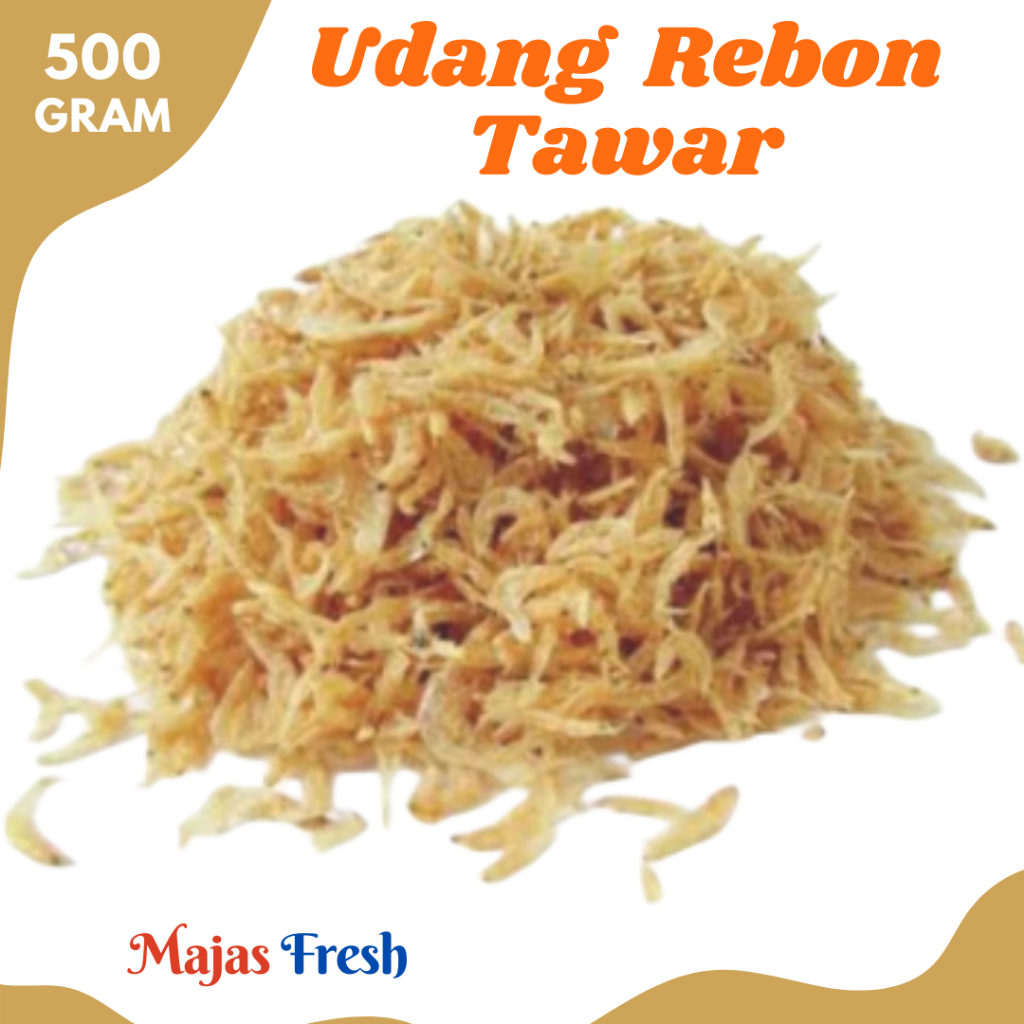 UDANG REBON TAWAR Kering - Rebon Tawar Udang Kering | 500gr [ Harga Per BKS ]