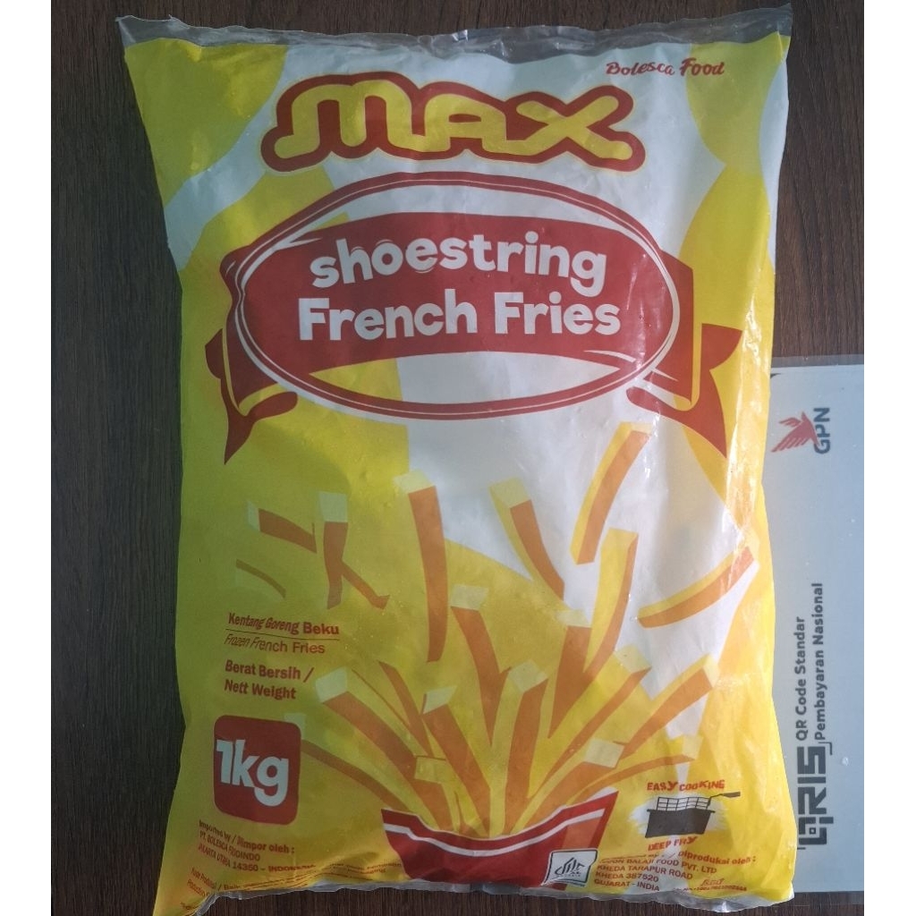 max kentang shoestring