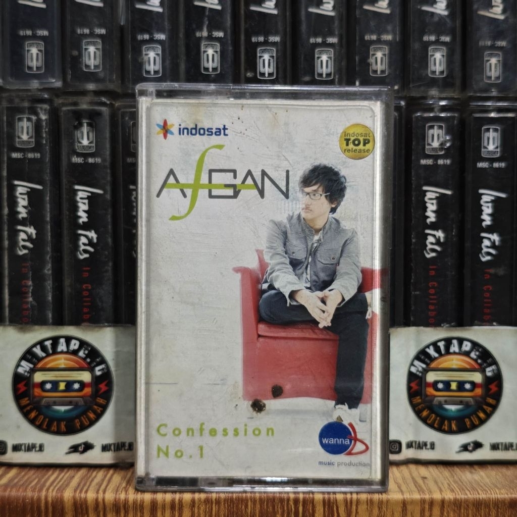 Kaset - Afgan - Confession No 1 - Radio Tape - Kaset Pita - Radio - Pemutar Kaset - Retro - Classic 