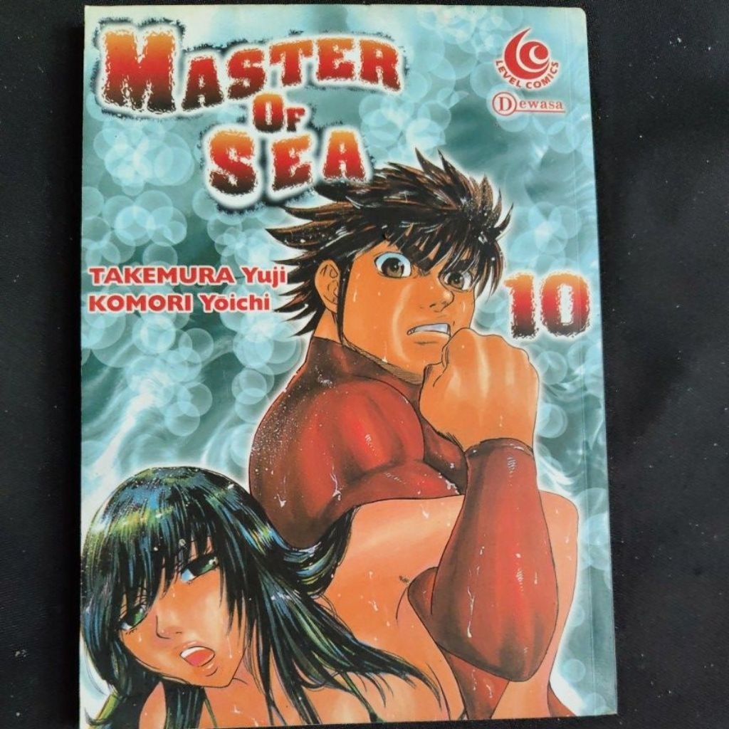 Komik Master of Sea 10 (tidak segel/preloved)