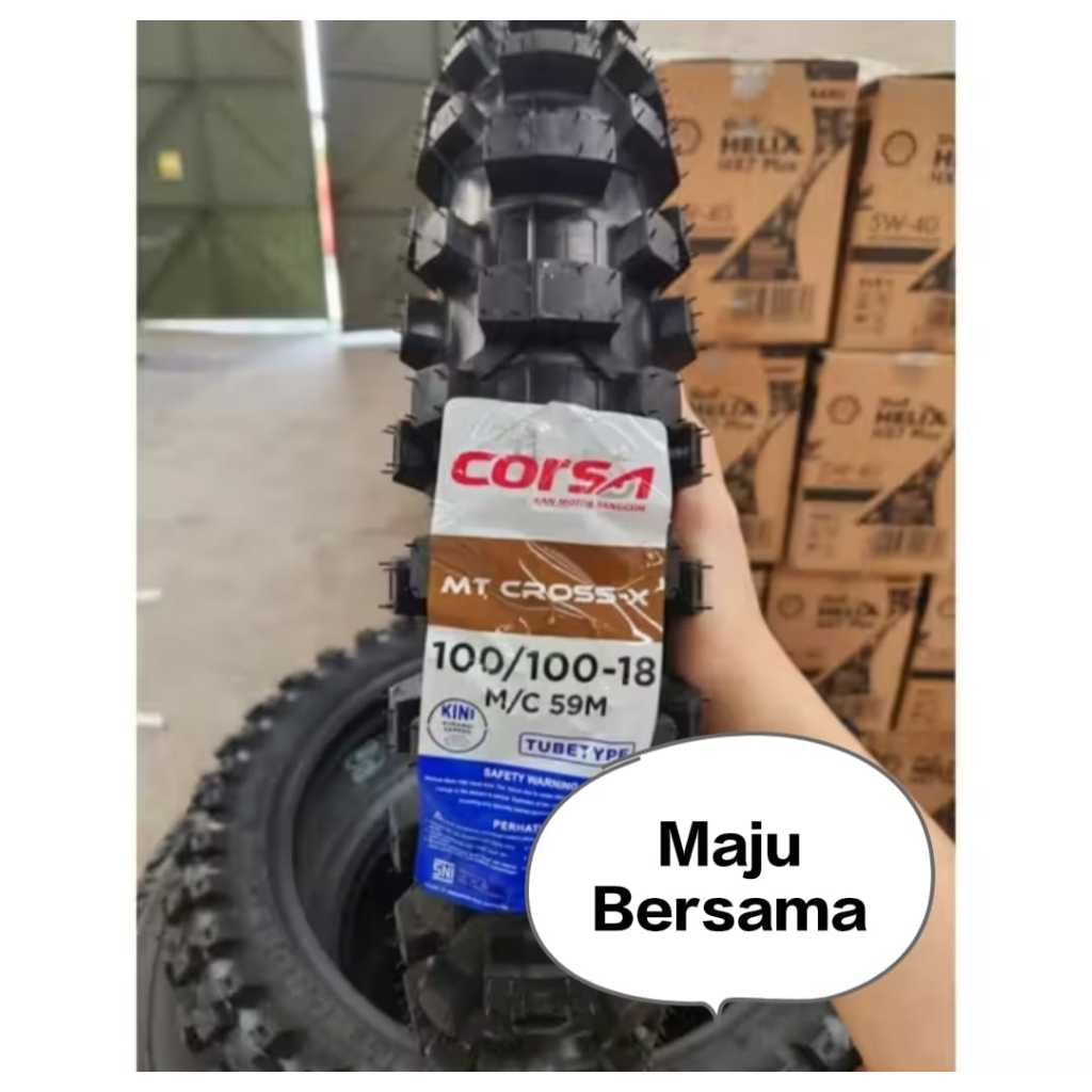 Ban Luar Corsa 100/100-18 MT Cross X Tubetype