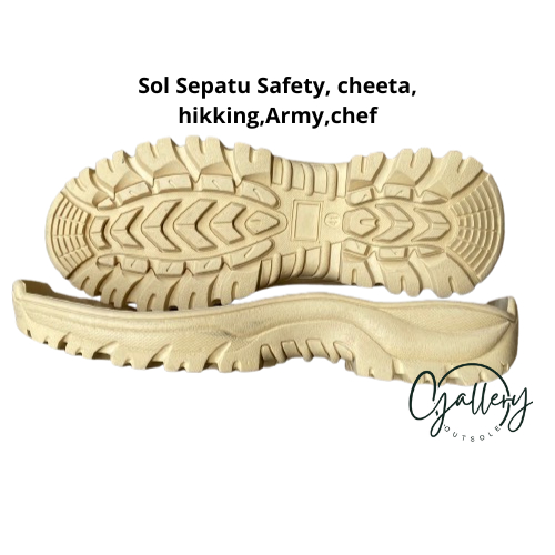Sol Sepatu safety Bahan karet alas sepatu cheeta king Alas sepatu Safety