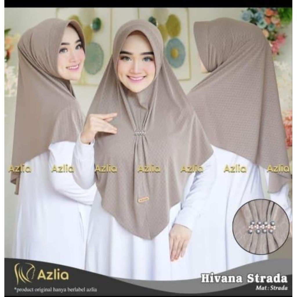 HIJAB AZLIA HIVANA//HIJAB INSTAN DEWASA//HIJAB INSTAN