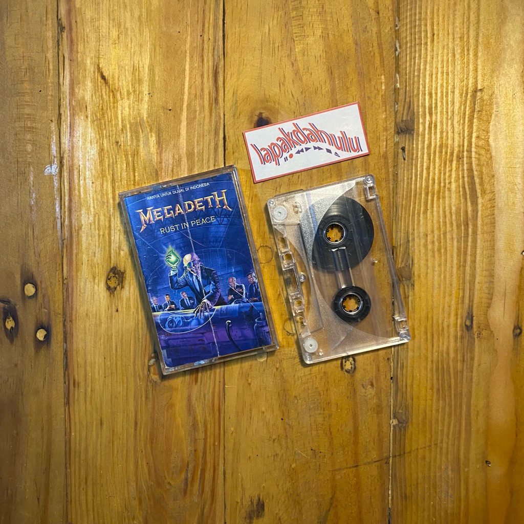 Kaset Pita Megadeth - Rust in Peace