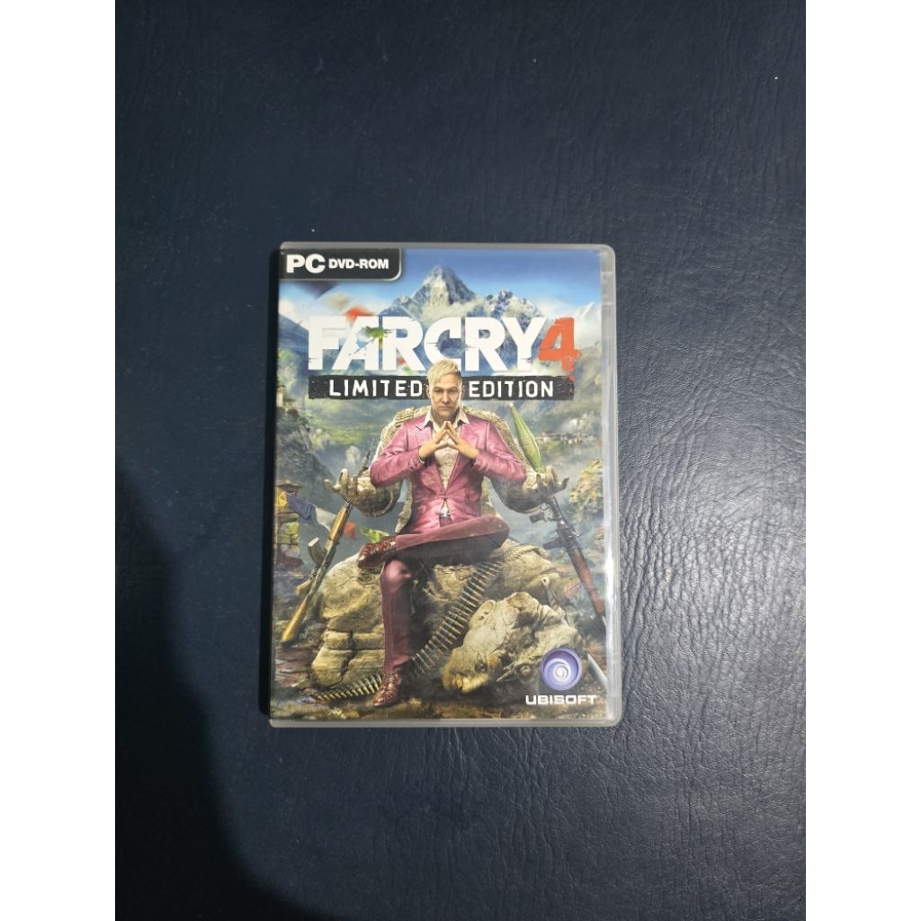 DVD CD BD Kaset Game PC Komputer Farcry 4 Limited Edition Far Cry Ori Original