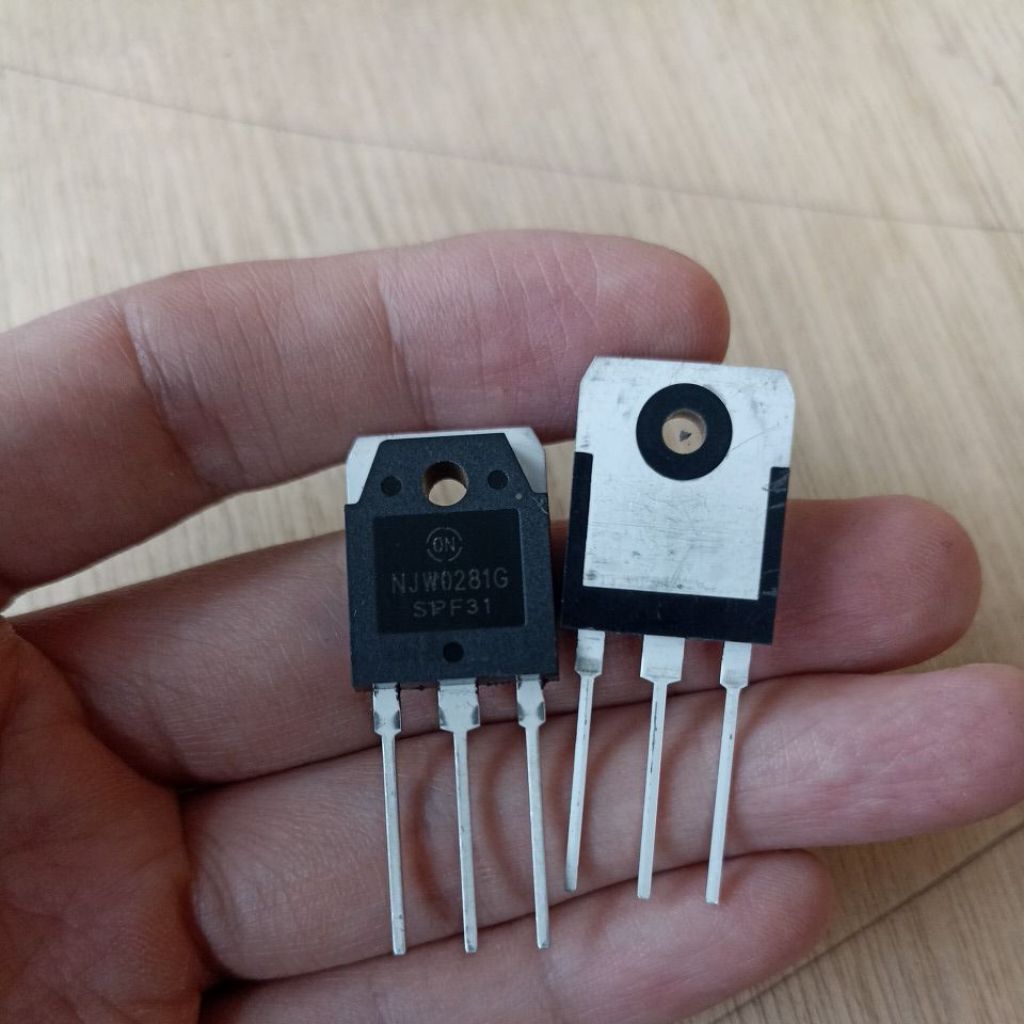 transistor final NJW0281/NJW0302 ORIGINAL