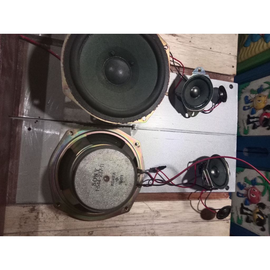 SECOND-----Sepasng Speaker woofer Sony  5 inch + Tweter